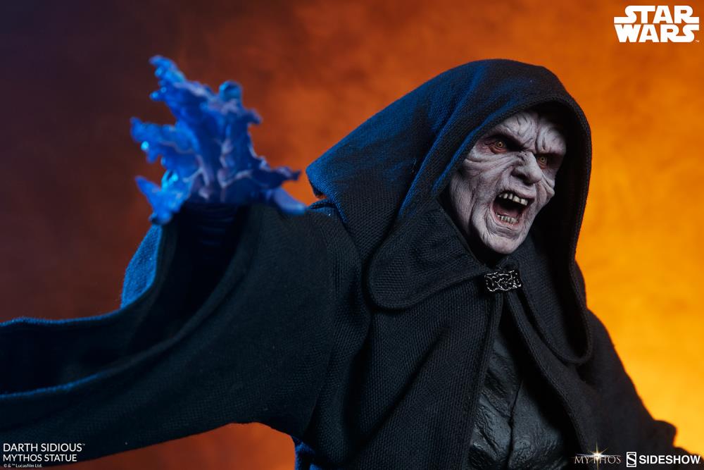 Star Wars Mythos Collection Darth Sidious Statue Gallery Image 10