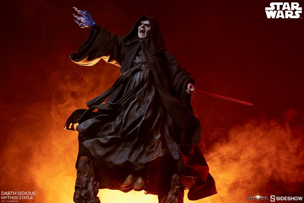 Star Wars Mythos Collection Darth Sidious Statue Gallery Image 8