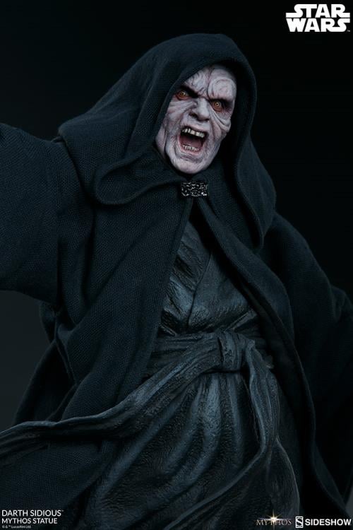 Star Wars Mythos Collection Darth Sidious Statue Gallery Image 6