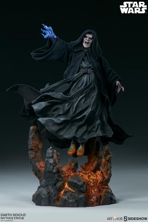 Star Wars Mythos Collection Darth Sidious Statue Gallery Image 3