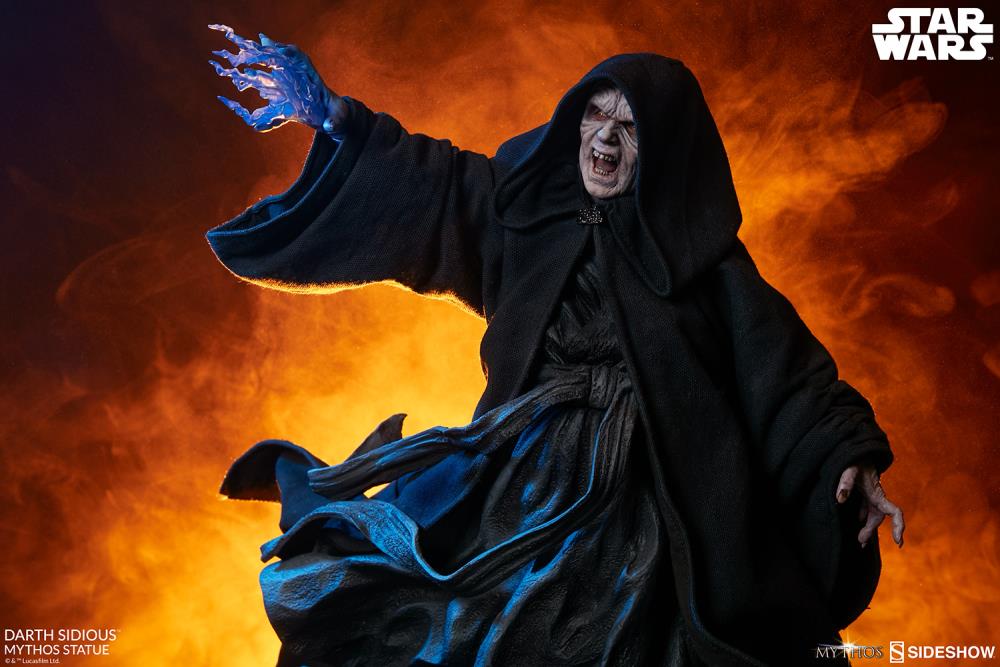 Star Wars Mythos Collection Darth Sidious Statue Gallery Image 9