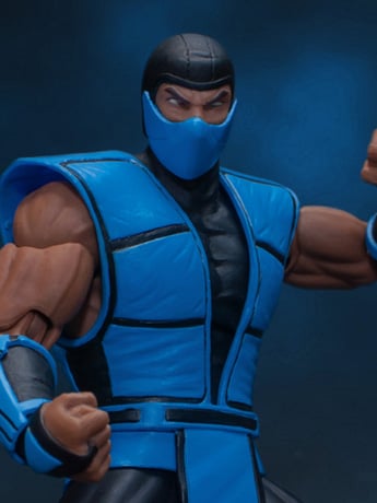 Mortal Kombat 3 VS Series Sub-Zero 1/12 Scale Figure Gallery Image 2