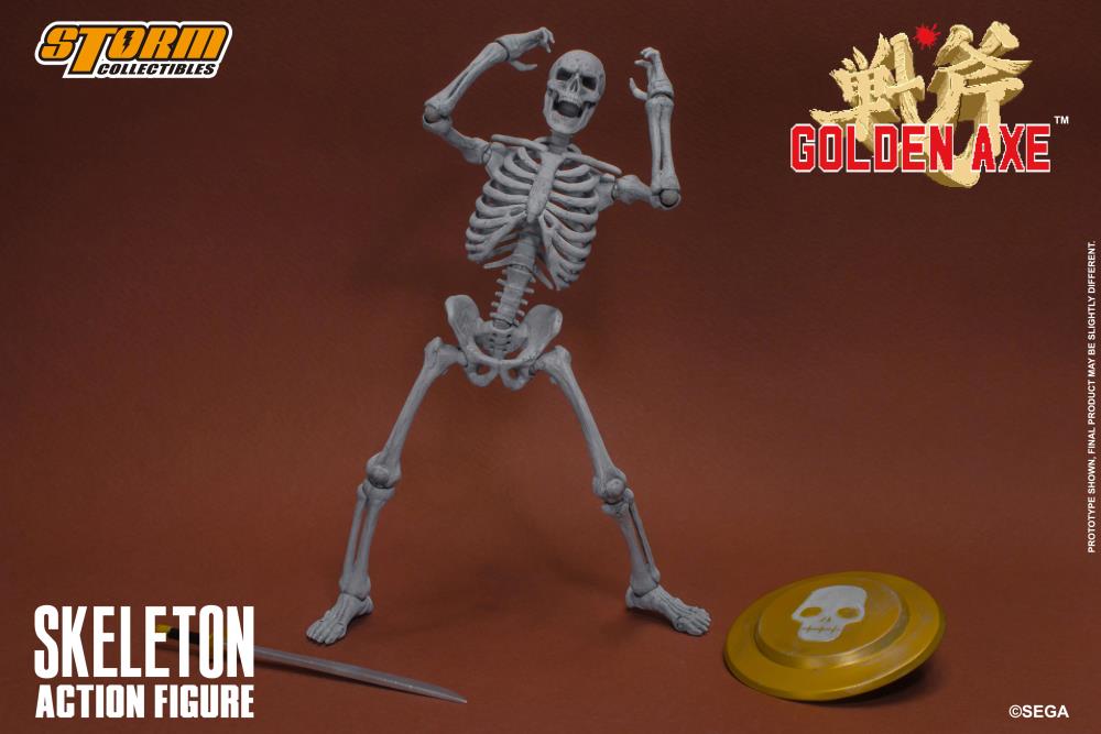 Golden Axe Skeleton Soldier 1/12 Scale Figure Two-Pack Gallery Image 14