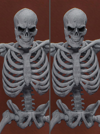 Golden Axe Skeleton Soldier 1/12 Scale Figure Two-Pack Gallery Image 2