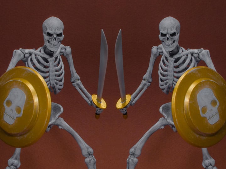 Golden Axe Skeleton Soldier 1/12 Scale Figure Two-Pack Gallery Image 1