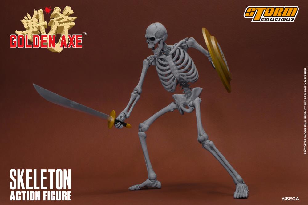 Golden Axe Skeleton Soldier 1/12 Scale Figure Two-Pack Gallery Image 12