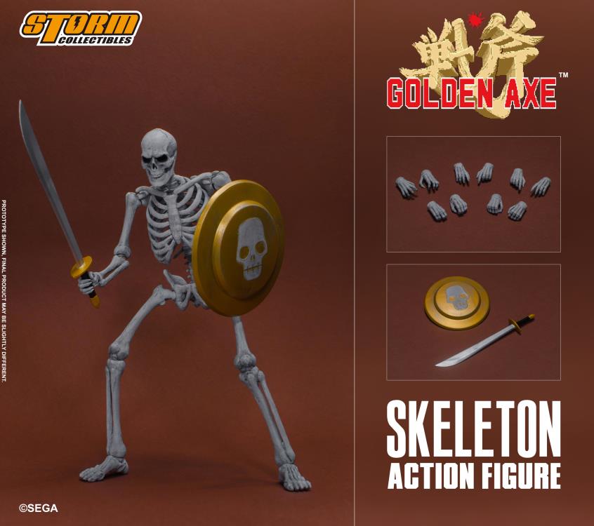 Golden Axe Skeleton Soldier 1/12 Scale Figure Two-Pack Gallery Image 18
