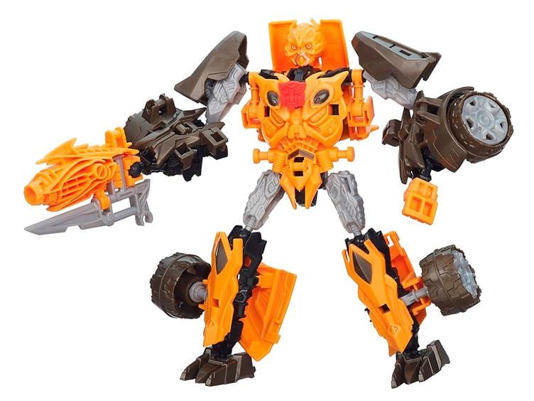 Transformers: Age of Extinction Construct Bot Warrior Figure Series 02 - Bumblebee Gallery Image 2