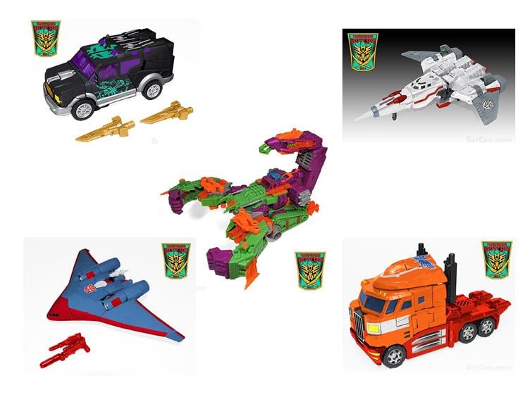 2014 Botcon Exclusive Pirates Vs. Knights Box Set Gallery Image 1