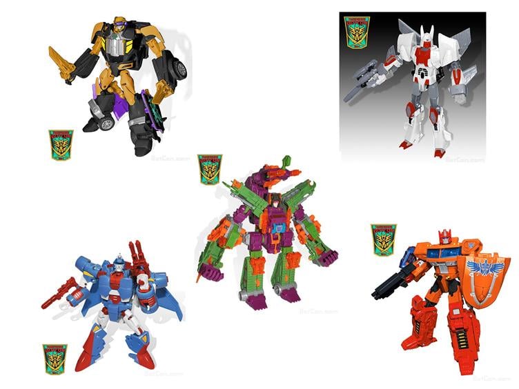 2014 Botcon Exclusive Pirates Vs. Knights Box Set Gallery Image 2