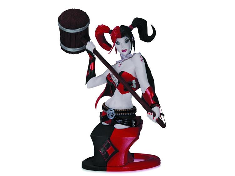 DC Comics Super Villains Bust - Harley Quinn 2nd Edition Gallery Image 1