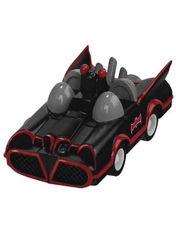 Batman Classic TV Series Batman 80th Pullback Batmobile PX Previews Exclusive Gallery Image 2