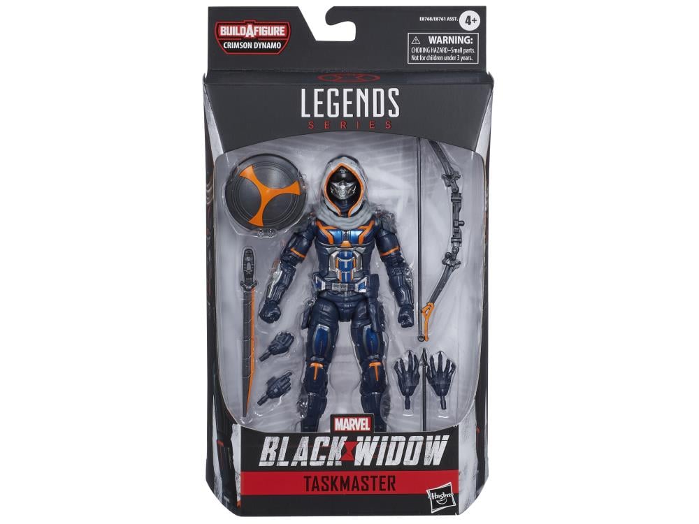 Black Widow Marvel Legends Wave 1 Set of 7 Action Figures (Crimson Dynamo BAF) Gallery Image 14