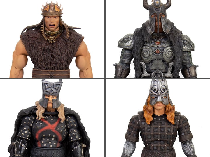 Conan the Barbarian ULTIMATES! Wave 1 Set of 4 Figures Gallery Image 1