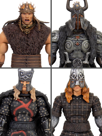 Conan the Barbarian ULTIMATES! Wave 1 Set of 4 Figures Gallery Image 2