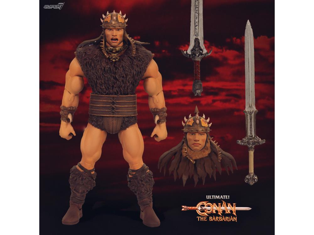 Conan the Barbarian ULTIMATES! Wave 1 Set of 4 Figures Gallery Image 12