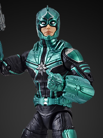 Captain Marvel Marvel Legends Yon-Rogg Action Figure (Kree Sentry BAF) Gallery Image 2