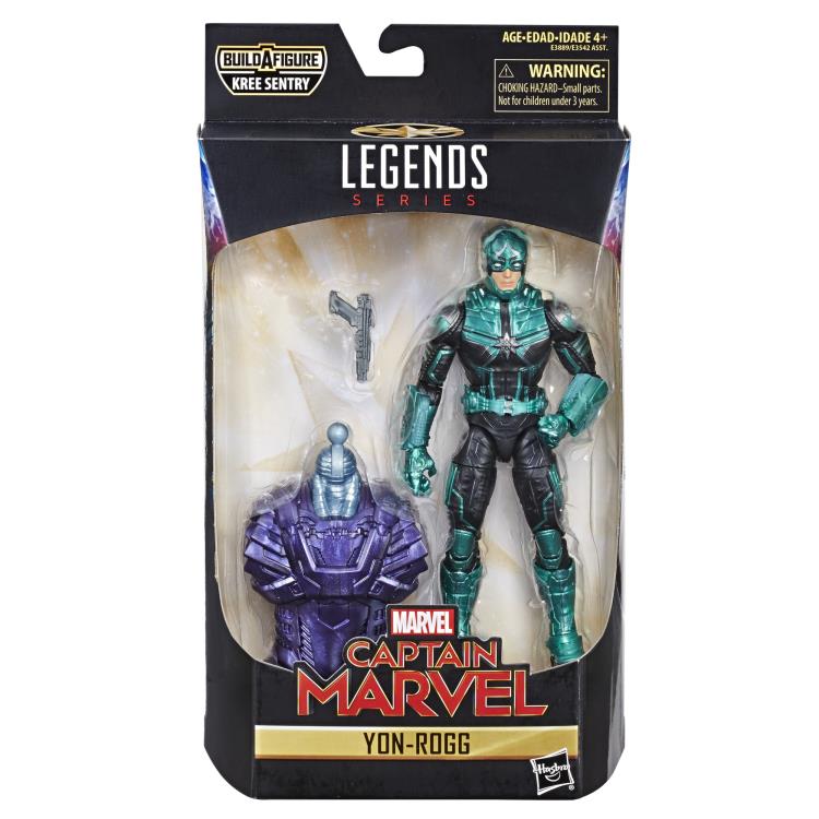 Captain Marvel Marvel Legends Yon-Rogg Action Figure (Kree Sentry BAF) Gallery Image 4