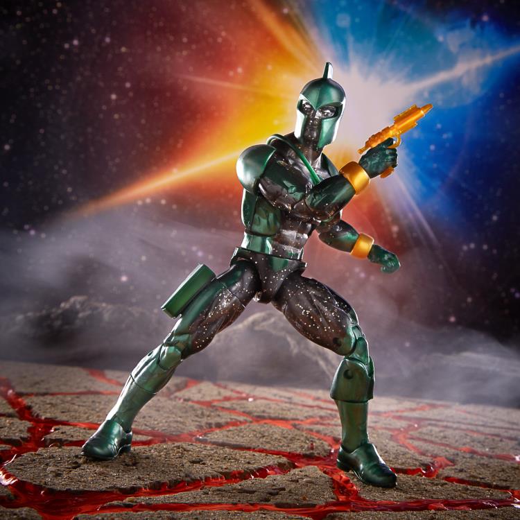 Captain Marvel Marvel Legends Genis-Vell Action Figure (Kree Sentry BAF) Gallery Image 6