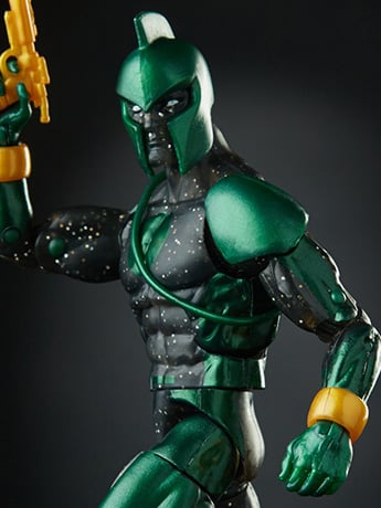 Captain Marvel Marvel Legends Genis-Vell Action Figure (Kree Sentry BAF) Gallery Image 2