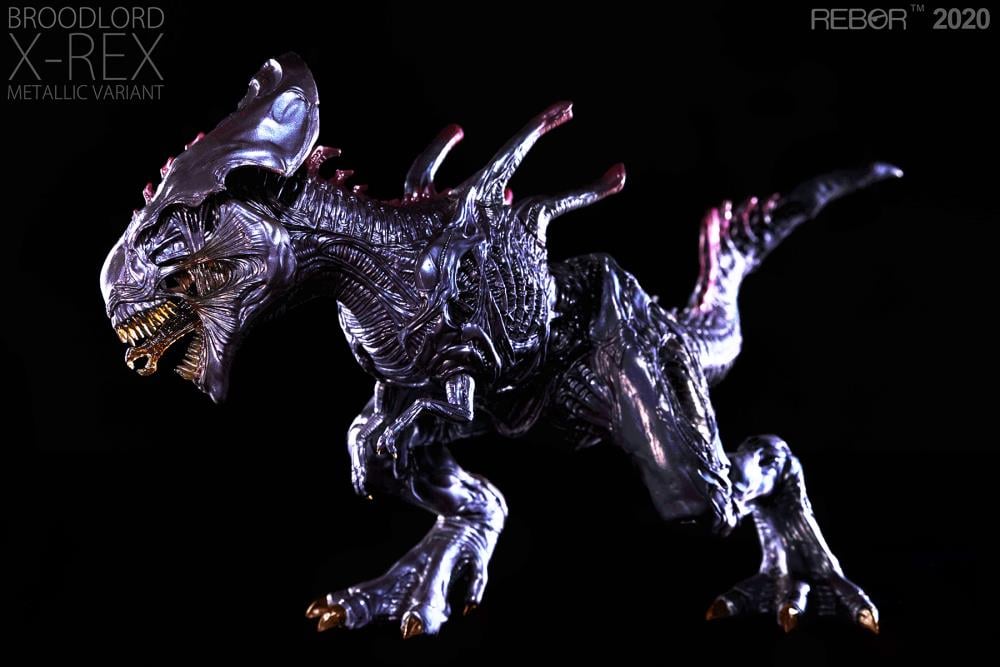 Broodlord X-Rex (Metallic Variant) 1/35 Scale Replica Gallery Image 4