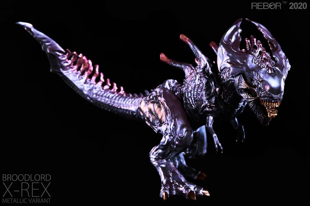 Broodlord X-Rex (Metallic Variant) 1/35 Scale Replica Gallery Image 3