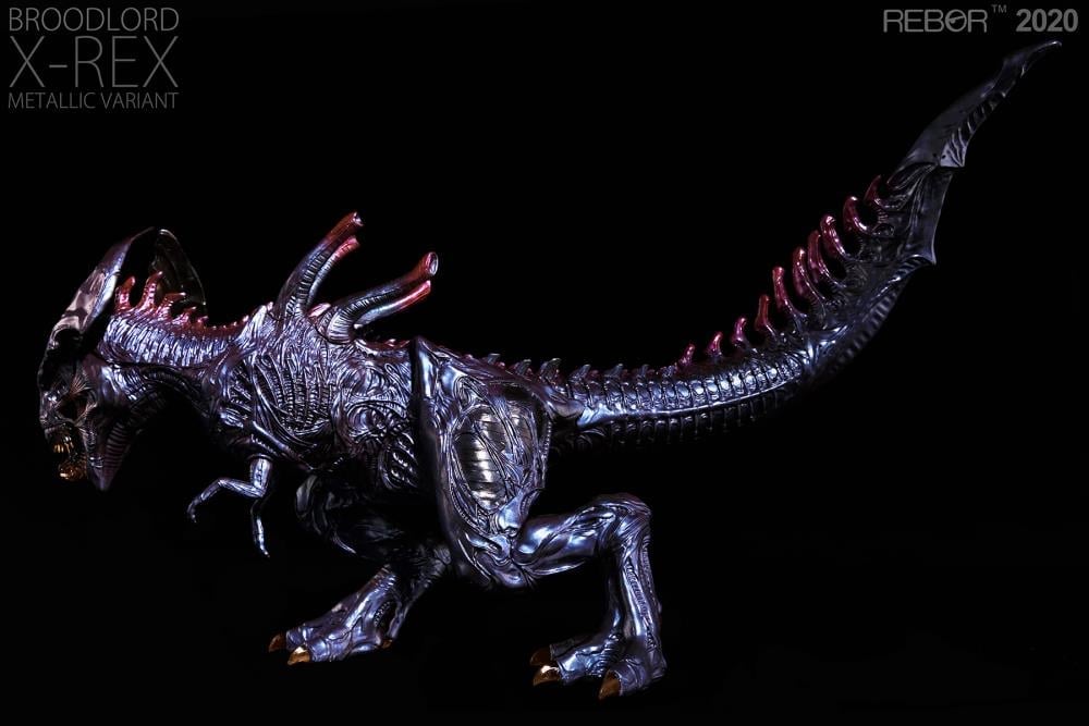 Broodlord X-Rex (Metallic Variant) 1/35 Scale Replica Gallery Image 5