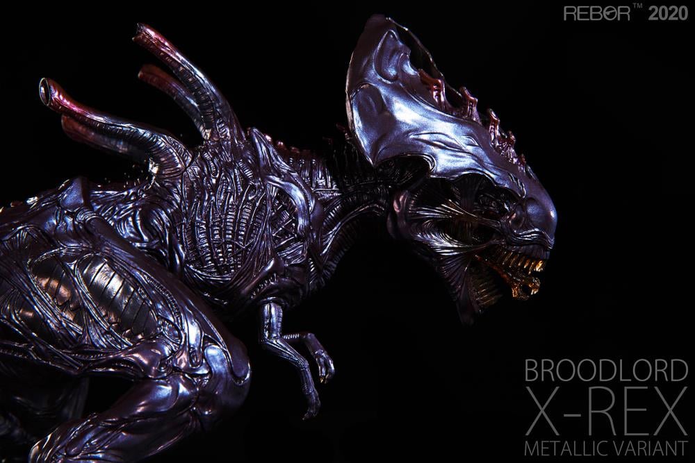 Broodlord X-Rex (Metallic Variant) 1/35 Scale Replica Gallery Image 6