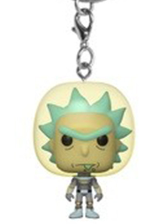 Pocket Pop! Keychain: Rick and Morty - Rick (Space Suit) Gallery Image 2