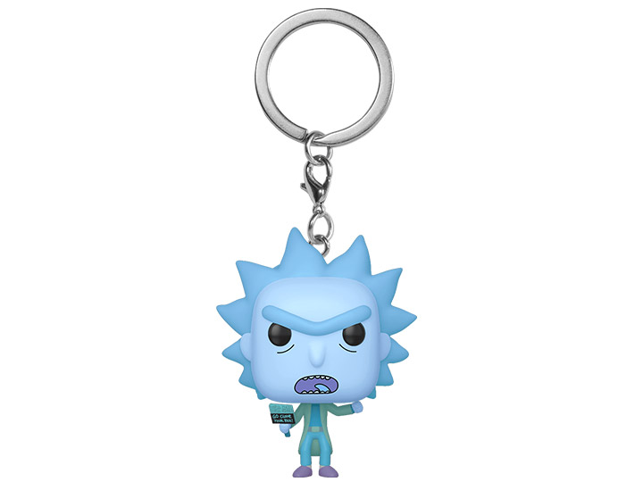 Pocket Pop! Keychain: Rick and Morty - Hologram Rick Clone Gallery Image 1
