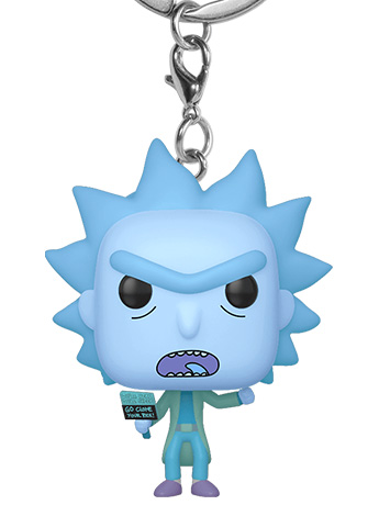 Pocket Pop! Keychain: Rick and Morty - Hologram Rick Clone Gallery Image 2