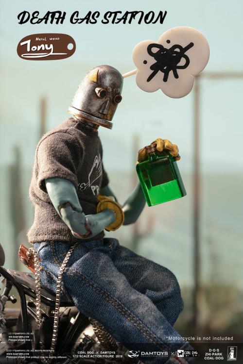 Death Gas Station Metal Head Tony 1/12 Scale Figure Gallery Image 6