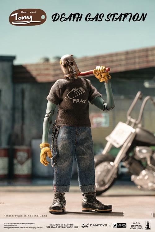 Death Gas Station Metal Head Tony 1/12 Scale Figure Gallery Image 3
