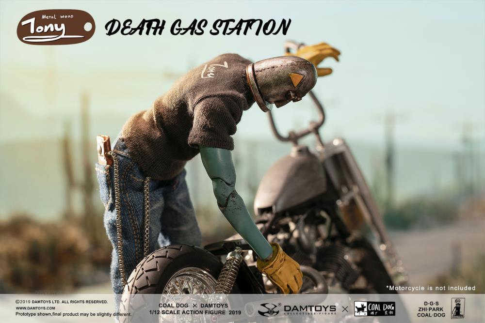 Death Gas Station Metal Head Tony 1/12 Scale Figure Gallery Image 13