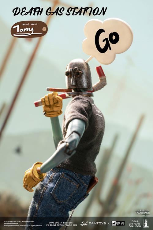 Death Gas Station Metal Head Tony 1/12 Scale Figure Gallery Image 7