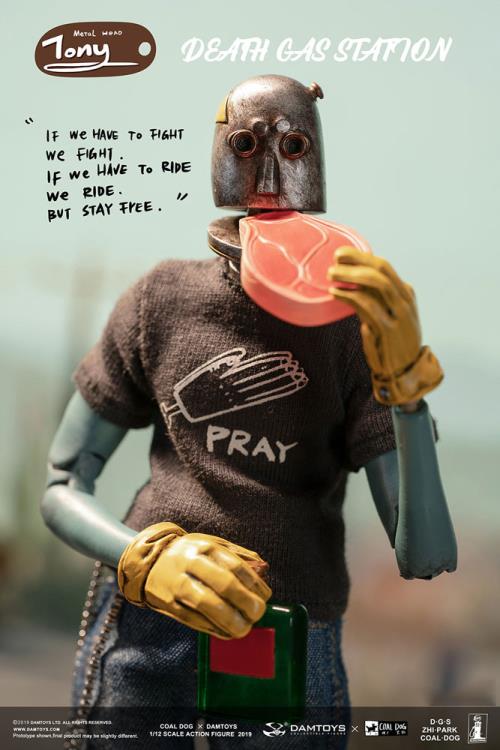 Death Gas Station Metal Head Tony 1/12 Scale Figure Gallery Image 9