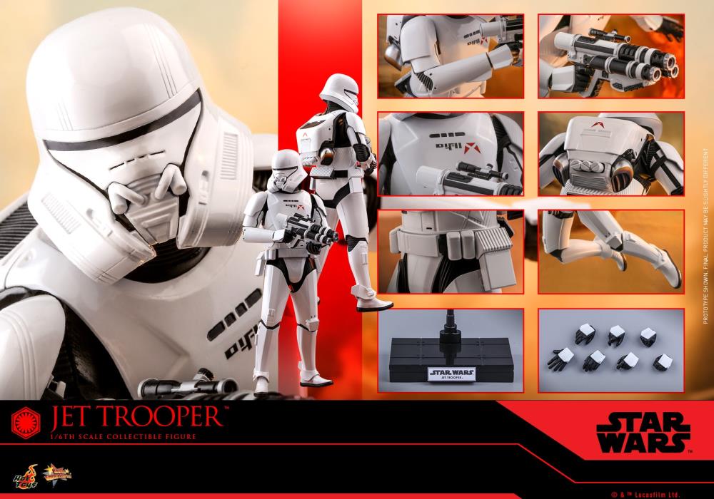 Star Wars: The Rise of Skywalker MMS561 Jet Trooper 1/6 Scale Collectible Figure Gallery Image 16