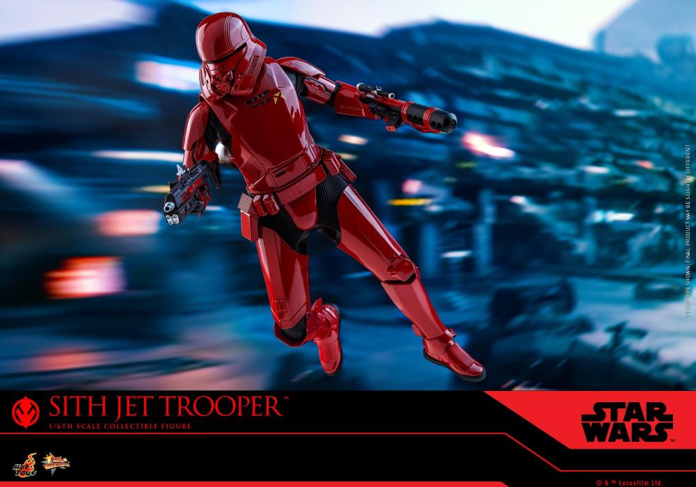Star Wars: The Rise of Skywalker MMS562 Sith Jet Trooper 1/6 Scale Collectible Figure Gallery Image 11
