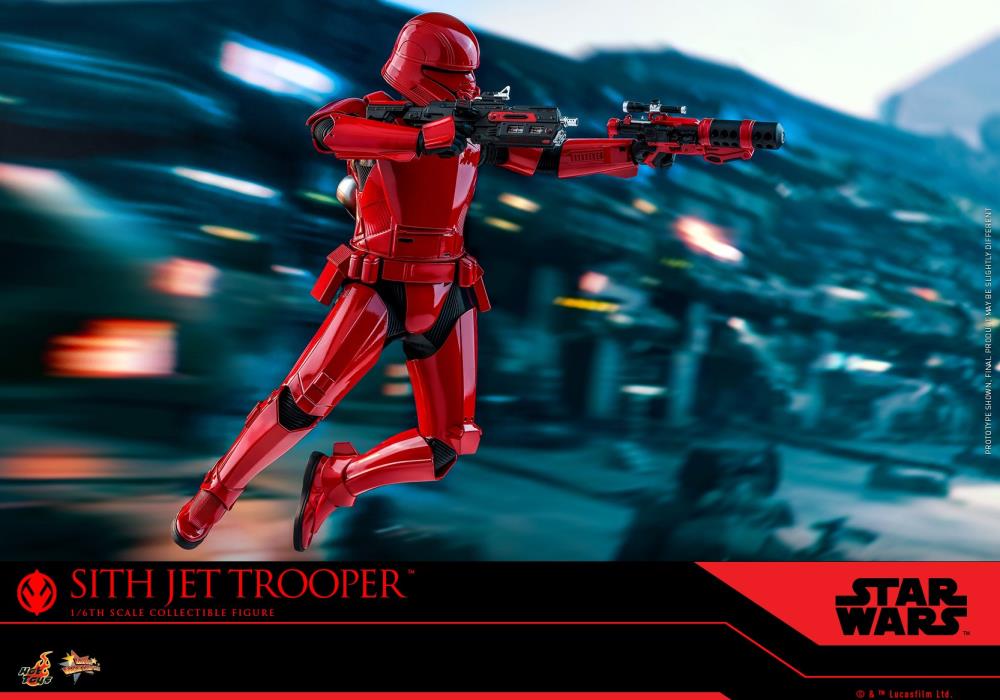 Star Wars: The Rise of Skywalker MMS562 Sith Jet Trooper 1/6 Scale Collectible Figure Gallery Image 12
