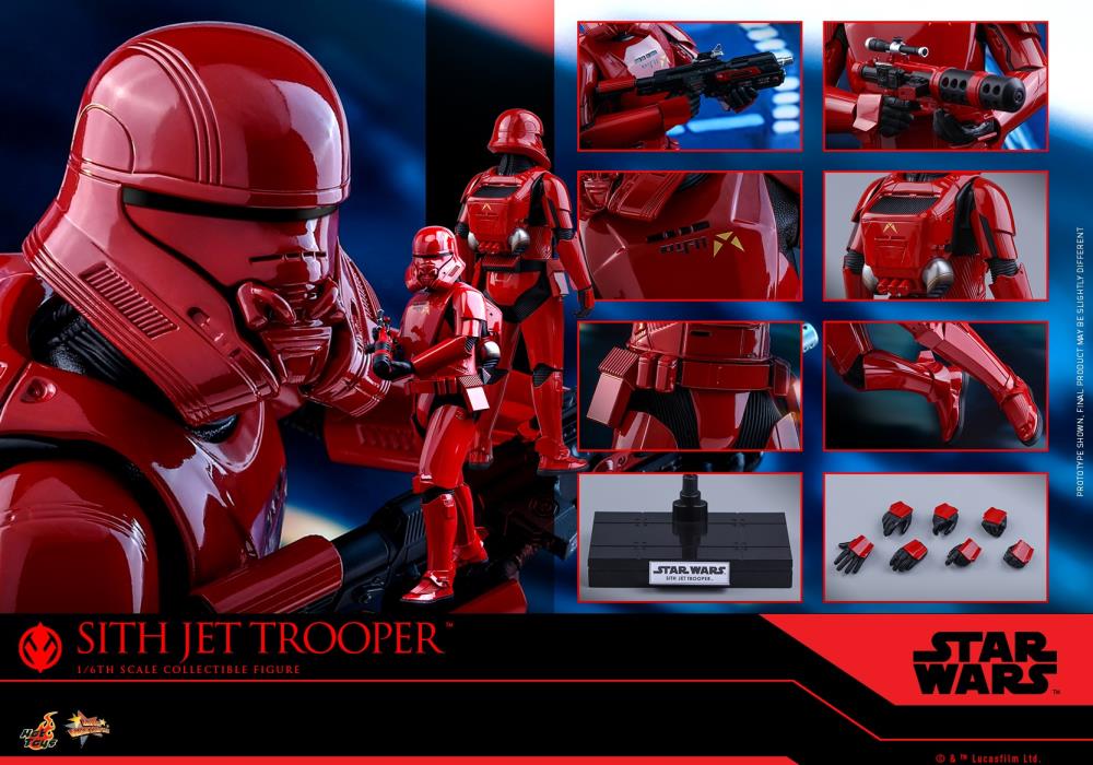 Star Wars: The Rise of Skywalker MMS562 Sith Jet Trooper 1/6 Scale Collectible Figure Gallery Image 18