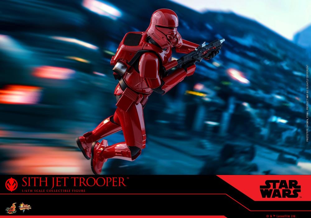 Star Wars: The Rise of Skywalker MMS562 Sith Jet Trooper 1/6 Scale Collectible Figure Gallery Image 10