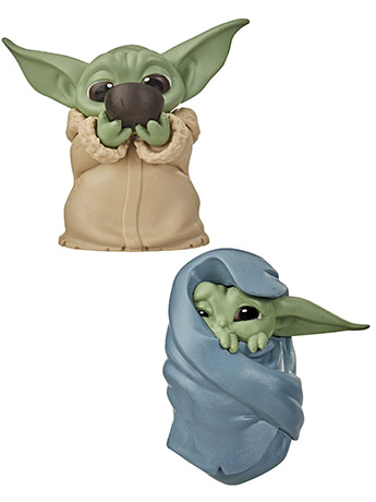 The Mandalorian The Bounty Collection The Child Soup Sipping & Blanket Wrapped Two-Pack Gallery Image 2