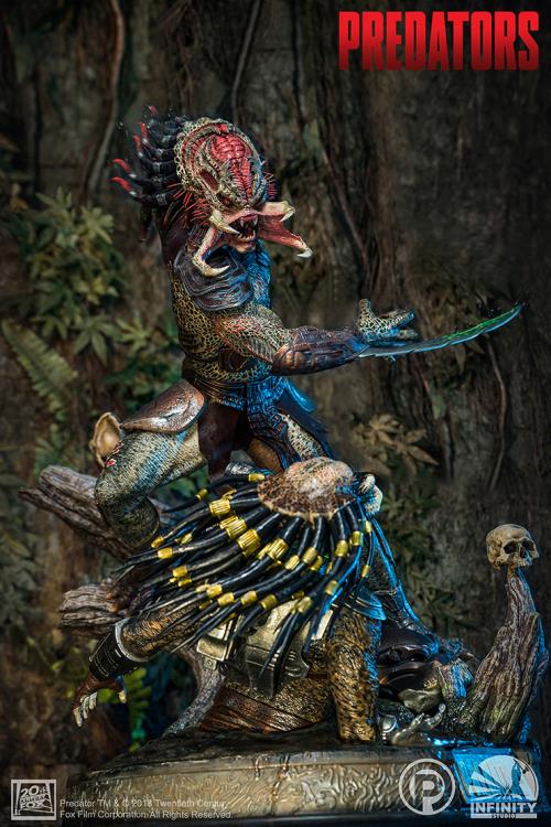 Predators Berserker Predator 1/4 Scale Limited Edition Statue Gallery Image 9