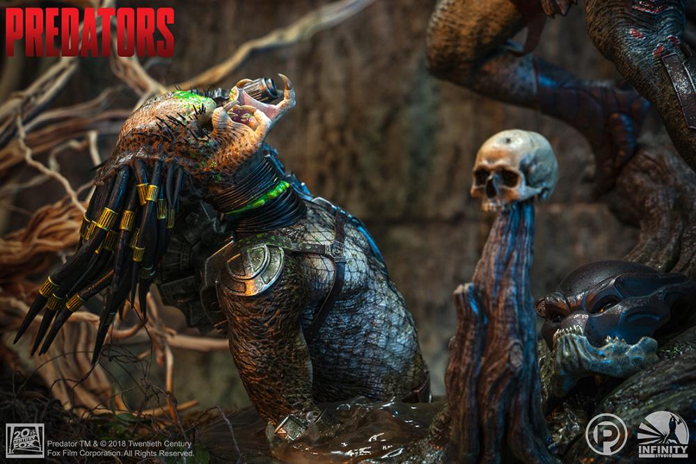 Predators Berserker Predator 1/4 Scale Limited Edition Statue Gallery Image 16