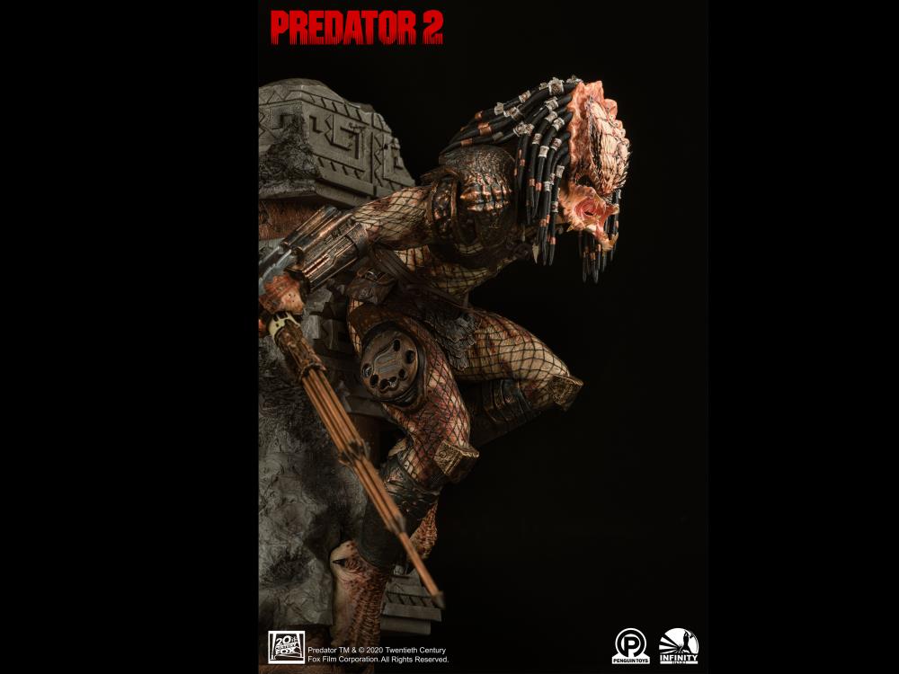 Predator 2 Elite City Hunter Predator 1/4 Scale Limited Edition Statue Gallery Image 12