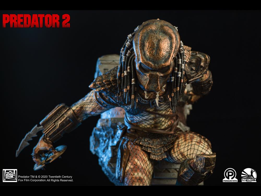 Predator 2 Ultimate City Hunter Predator 1/4 Scale Limited Edition Statue Gallery Image 8