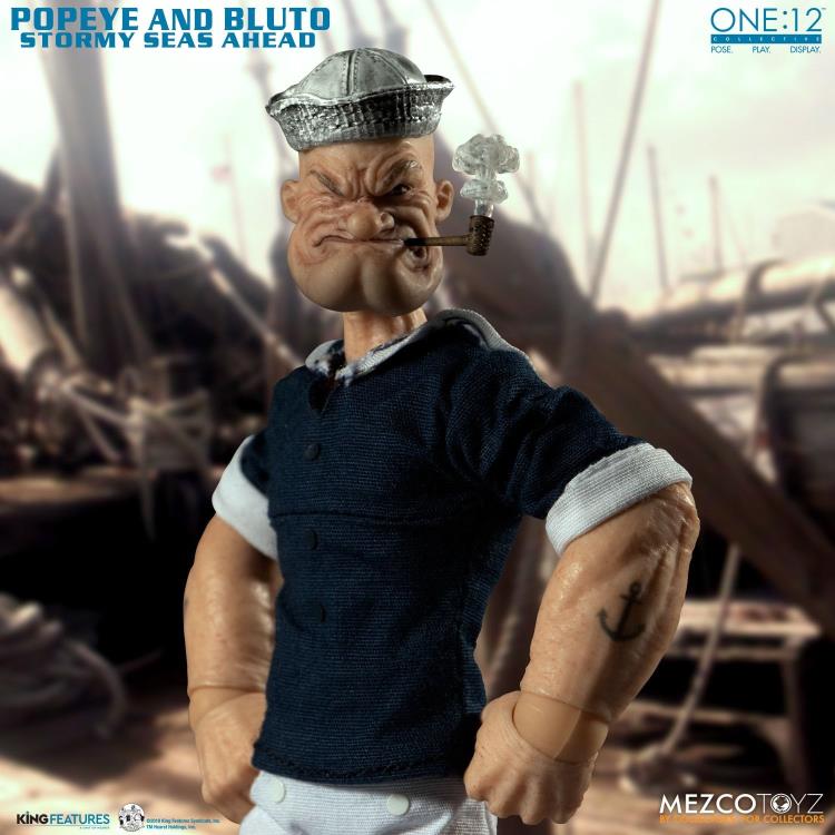 Popeye One:12 Collective Popeye & Bluto Stormy Seas Ahead Deluxe Box Set Gallery Image 11