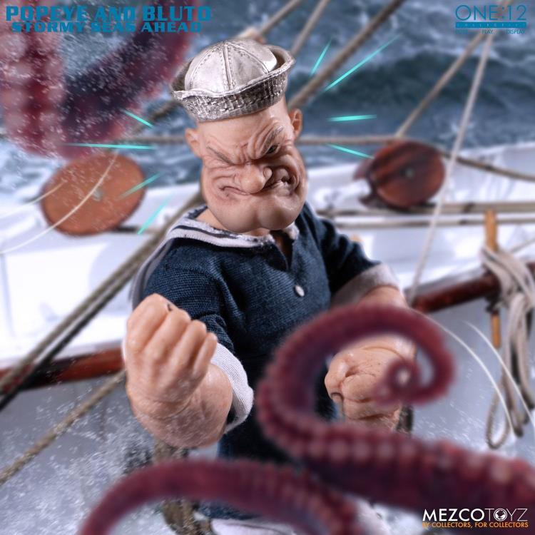 Popeye One:12 Collective Popeye & Bluto Stormy Seas Ahead Deluxe Box Set Gallery Image 13