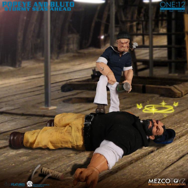 Popeye One:12 Collective Popeye & Bluto Stormy Seas Ahead Deluxe Box Set Gallery Image 6