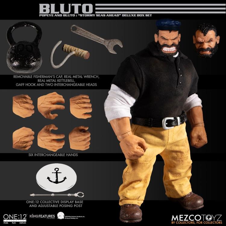 Popeye One:12 Collective Popeye & Bluto Stormy Seas Ahead Deluxe Box Set Gallery Image 21